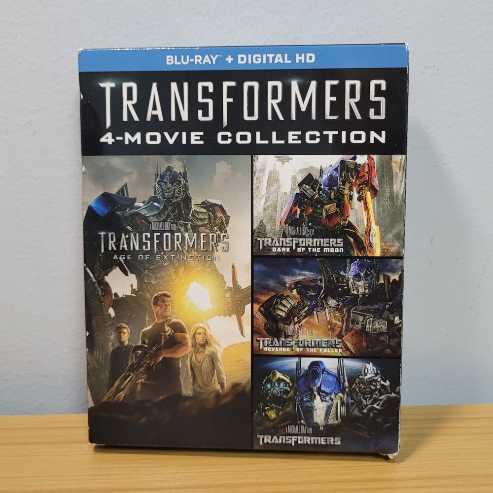 Transformers 4 Four Movie Collection Blu-ray, 5-Disc Box Set Paramount USA